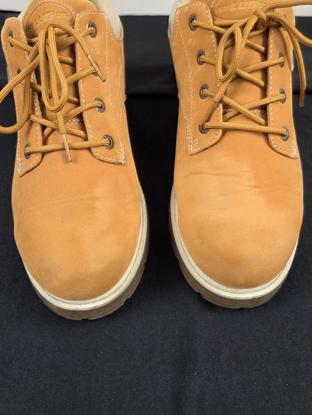 Lugz Drifter Lo Boots Mens 13 Wide EEE Golden Wheat
